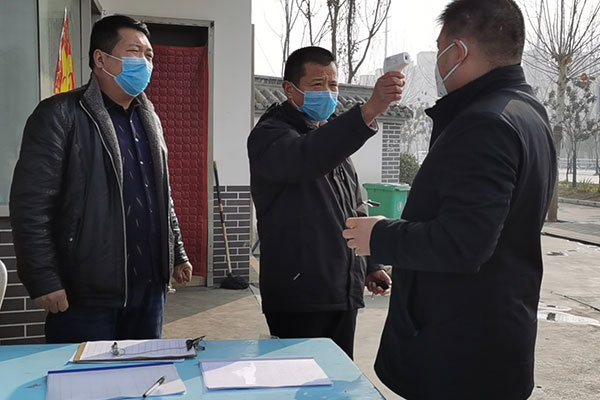 防疫措施門(mén)崗