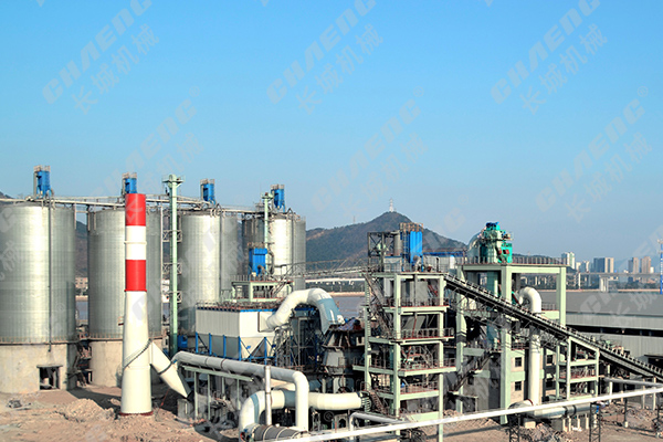 上海寶鋼鋼渣生產(chǎn)線