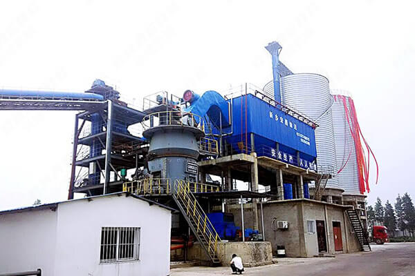 河南信陽年產(chǎn)20萬噸礦渣微粉總包生產(chǎn)線