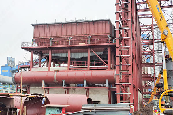 新鄉(xiāng)長(zhǎng)城承建的沙鋼年產(chǎn)60萬噸鋼渣微粉生產(chǎn)線