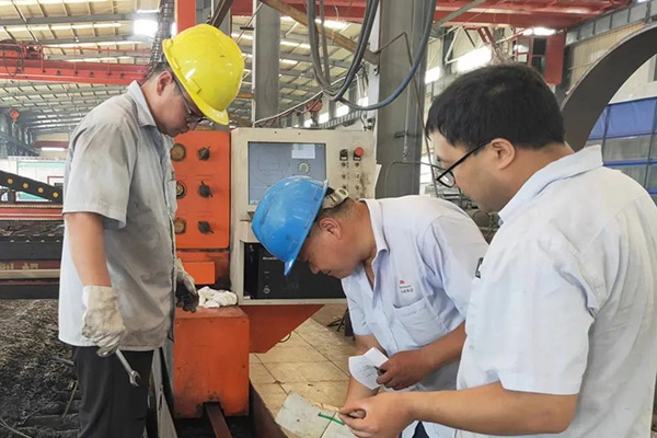 長城機械“師帶徒”結(jié)業(yè)考試